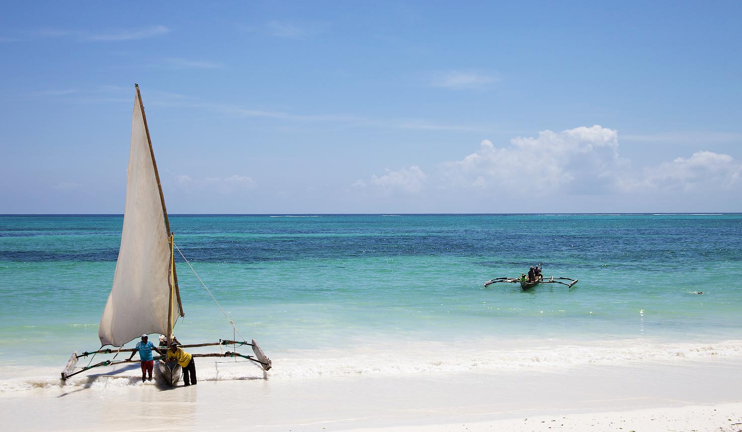 Dhow p Zanzibar